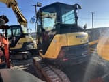 2019 Yanmar B7-6 SIGMA crawler excavator, rear three-quarter view