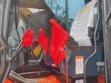 2022 Sany SY215C crawler excavator interior cab view