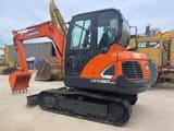 2021 Doosan DX60-9C crawler excavator, side view