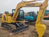 2011 Komatsu PC70-8 crawler excavator, rear three-quarter view