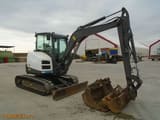2017 Volvo ECR50D mini excavator, side view