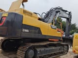 2025 Volvo EC480DL crawler excavator, rear three-quarter view