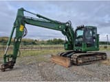 2018 Komatsu PC138US-11 crawler excavator, side profile view