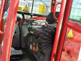 2014 Volvo ECR25D mini excavator cab interior view
