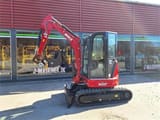 Mole M25ZT mini excavator, side view