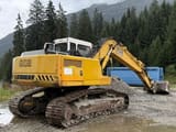 1995 Liebherr R902 STD Litronic crawler excavator, rear three-quarter view