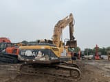 2020 Hyundai 305LC-9T crawler excavator, rear three-quarter view