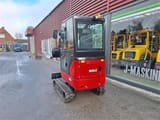2025 Mole M20 mini excavator rear view