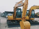Komatsu PC78US-6 mini excavator, front three-quarter view