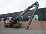 2015 Atlas 350MH material handler, side profile view