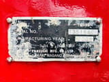 2005 Takeuchi TB135 identification plate