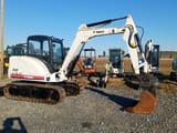 2004 Bobcat 337G mini excavator, side view
