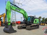 2026 XCMG XE270-EV crawler excavator, front three-quarter view