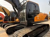 Hyundai R220LC-9S crawler excavator, side view