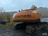 1997 Hyundai R210LC-3H crawler excavator rear view