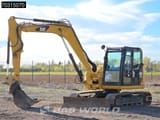 2016 Caterpillar 308E2CR mini excavator side view