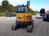 XCMG XE55E Mini Excavator, rear view