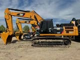 2022 Caterpillar 330D2 excavator side view