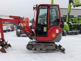 2017 Yanmar SV18 mini excavator, side view