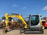 2020 Wacker Neuson ET65 mini excavator side view