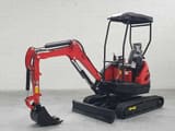 2026 JPC HT25 mini excavator, side view