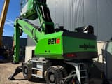 2021 Sennebogen 821E material handler, rear three-quarter view