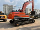 2020 Doosan DX300LC-9C crawler excavator rear three-quarter view