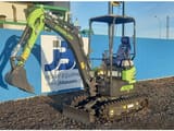2025 Zoomlion ZE18GU mini excavator, side view