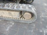 2015 Hitachi ZX17U mini excavator rubber track detail