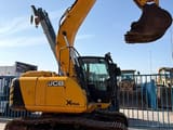 2018 JCB JS131LC crawler excavator side view