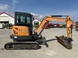 2018 CASE CX37C mini excavator side view