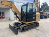 2023 Caterpillar 306E2 crawler excavator, side view