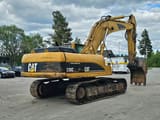 2005 Caterpillar 330CL crawler excavator, rear three-quarter view