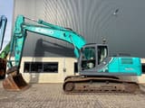 2017 Kobelco SK210LC-10 crawler excavator side view