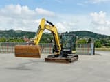 2016 Yanmar VIO80-1A crawler excavator, side view