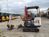 2018 Bobcat E17 mini excavator, side view