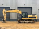 2011 Caterpillar 336D crawler excavator, side profile view