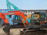 2020 Doosan DX60 crawler excavator, side view