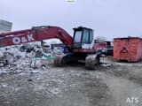 1998 O&K RH8 crawler excavator, front three-quarter view