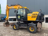 2018 JCB JS160W wheel excavator, side view