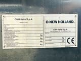 2009 New Holland MH-PLUS wheel excavator identification plate