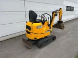 2019 JCB 8008 CTS mini excavator, rear three-quarter view