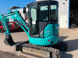 2023 Kobelco SK28SR-6F mini excavator, side view