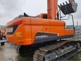 2025 Doosan DX200.9C crawler excavator rear three-quarter view
