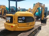 2023 Caterpillar 304CCR mini excavator rear view