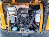 2021 Sany SY50U crawler excavator engine compartment view