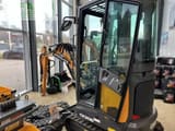 2023 CASE CX 20 D mini excavator, rear three-quarter view