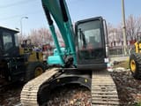 2022 Kobelco SK200 crawler excavator, front view