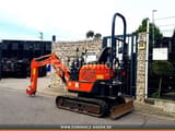 2019 Hitachi ZX10U-2 YSR mini excavator, rear three-quarter view