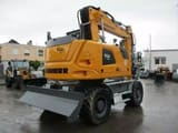 2023 Liebherr A916 Compact wheel excavator, rear three-quarter view